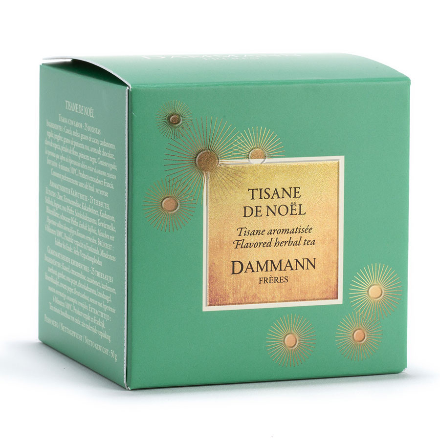 Maison Merling - Tisane de Noël Dammann Frères - Tisane aromatisée 25  sachets